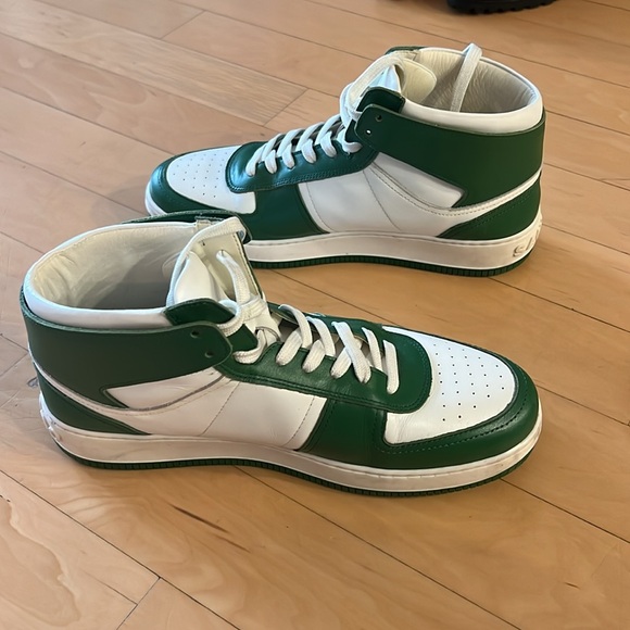 White & Green Sandro Nike Dunks - Picture 3 of 6